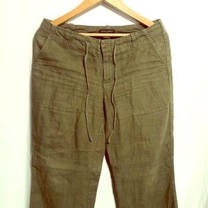 Banana Republic Linen Wide Leg Pants